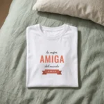 Camiseta «La mejor amiga del mundo»