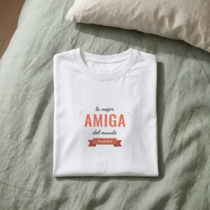 Camiseta «La mejor amiga del mundo»