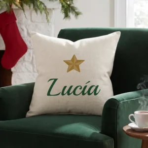 Cojín de Navidad «Nombre de Navidad»