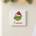 Imán del Grinch personalizado con nombre