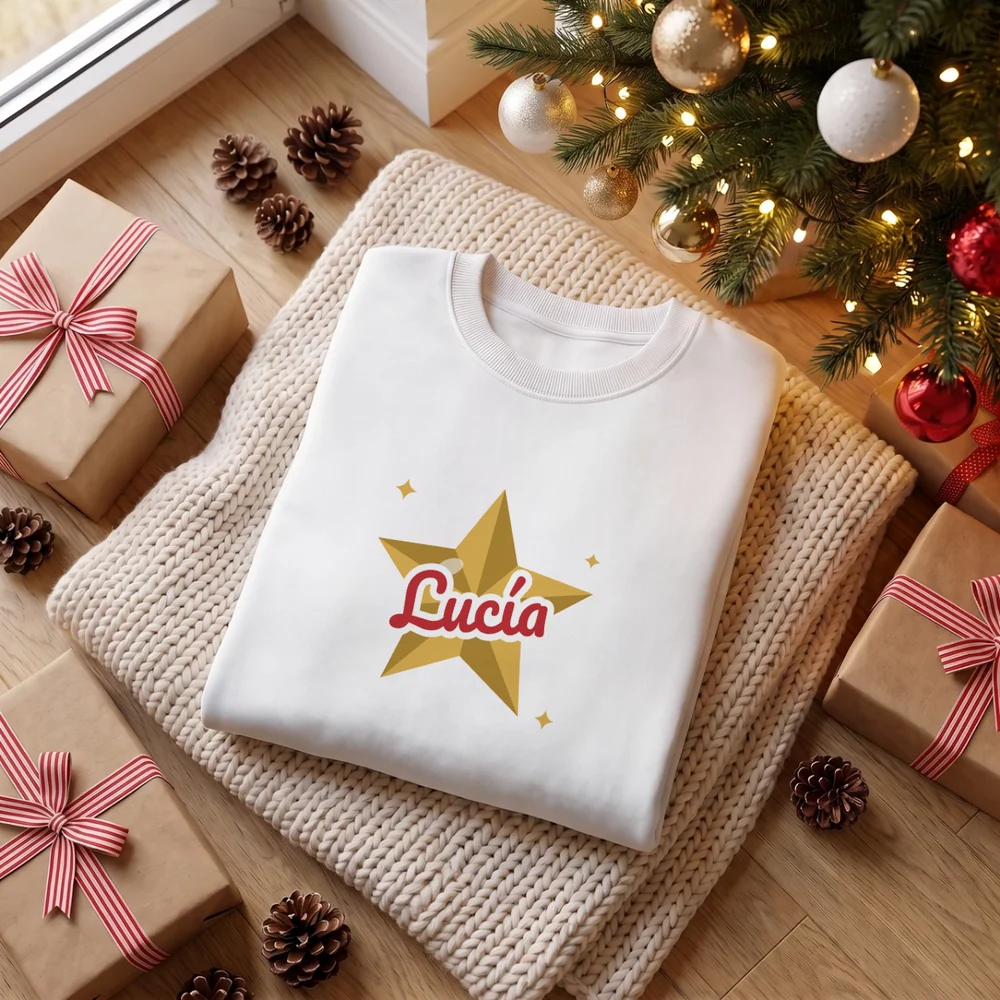 Sudadera de Navidad «Elementos navideños»